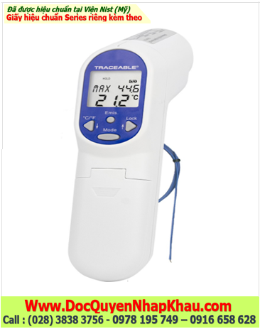 Traceable 4482, Nhiệt kế hồng ngoại –60°C đến 500°C Traceable® 4482 Infrared Thermometer w/ Type-K Probe